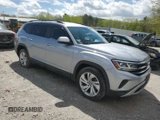 2021 Volkswagen Atlas SE z VIN 1V2HR2CA6MC578695, wystawiony jako Copart lot #55971135 z przebiegiem 94 123 mil mil oraz Szkoda całkowita • Salvage title. Historia ofert i sprzedaży dostępna na DreamBid. Obrazek 4.