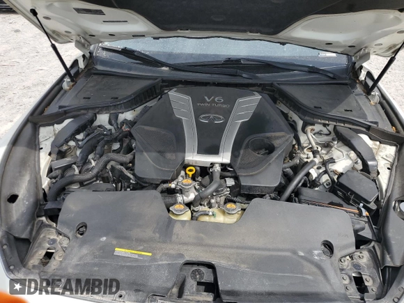 2018 Infiniti Q50 Luxe with VIN JN1EV7AP4JM352281, listed as a Copart auction lot 62262735 with 148,158 mi miles and Salvage title. Bid and sale history available at DreamBid. Image 11.
