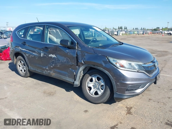 2015 Honda CR-V LX with VIN 3CZRM3H31FG709059, listed as a IAAI auction lot 42131551 with 98,738 mi miles and . Bid and sale history available at carsss.com. Image 1.