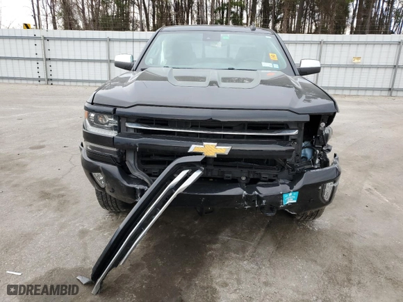 2017 Chevrolet Silverado 1500 LTZ with VIN 1GCVKSEC5HZ400061, listed as a Copart auction lot 48344665 with 35,357 mi miles and Salvage Title. Bid and sale history available at carsss.com. Image 5.