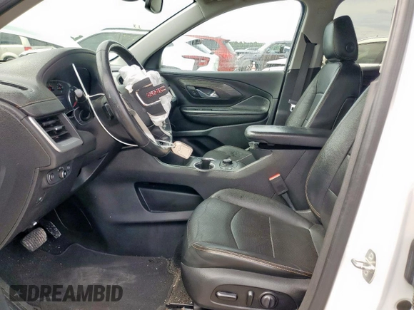 2020 GMC Terrain SLT with VIN 3GKALPEV2LL191697, listed as a Copart auction lot 58953275 with 88,034 mi miles and Salvage title. Bid and sale history available at DreamBid. Image 7.