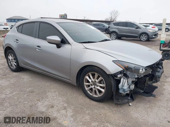 2016 Mazda 3 i Touring with VIN 3MZBM1M70GM294420, listed as a IAAI auction lot 41467768 with 102,272 mi miles and . Bid and sale history available at DreamBid. Image 1.