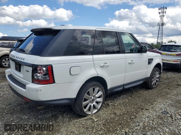 2013 Land Rover Range Rover Sport HSE with VIN SALSF2D4XDA813953, listed as a Copart auction lot 58023965 with 88,114 mi miles and Salvage title. Bid and sale history available at DreamBid. Image 3.