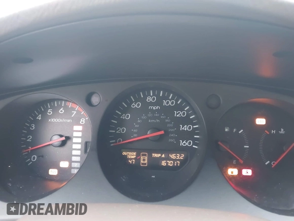 2003 Acura TL with VIN 19UUA56603A039212, listed as a IAAI auction lot 41343086 with 167,017 mi miles. Bid and sale history available at carsss.com. Image 7.