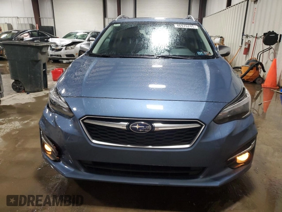 2018 Subaru Impreza Limited with VIN 4S3GTAU62J3724847, listed as a Copart auction lot 46976245 with 18,179 mi miles and Salvage title. Bid and sale history available at DreamBid. Image 5.