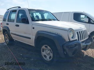 2003 Jeep Liberty Sport with VIN 1J4GL48K93W511690, listed as a IAAI auction lot 42066355 with 115,008 mi miles. Bid and sale history available at carsss.com. Image 1.