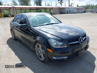 2012 Mercedes-Benz C 250 Sport with VIN WDDGF4HB2CR214584, listed as a IAAI auction lot 42227064 with 128,309 mi miles and . Bid and sale history available at DreamBid. Image 1.