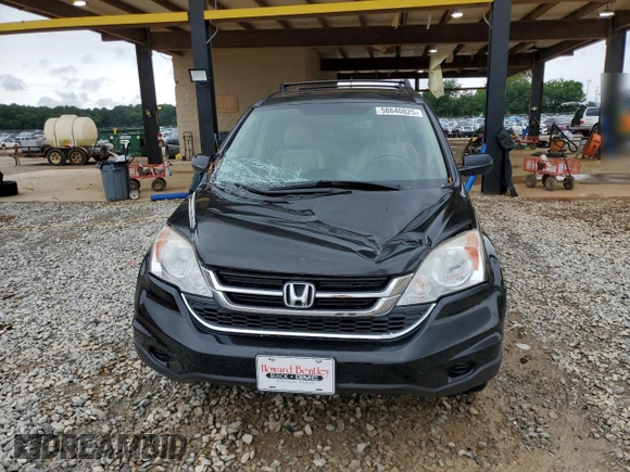 2011 Honda CR-V EX-L z VIN 5J6RE3H7XBL054946, wystawiony jako Copart lot #58640825 z przebiegiem 126 255 mil mil oraz Szkoda całkowita • Salvage title. Historia ofert i sprzedaży dostępna na DreamBid. Obrazek 5.