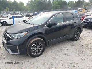 2021 Honda CR-V EX with VIN 2HKRW2H57MH670493, listed as a Copart auction lot 59003735 with 91,967 mi miles and Salvage title. Bid and sale history available at DreamBid. Image 1.