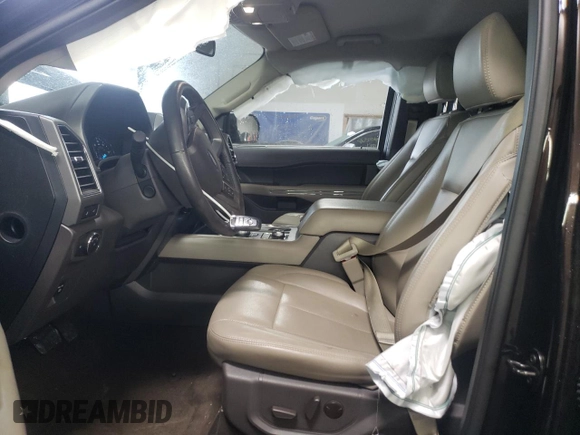 2021 Ford Expedition Max XLT with VIN 1FMJK1JT1MEA19867, listed as a Copart auction lot 47350405 with 77,658 mi miles and Salvage Title. Bid and sale history available at DreamBid. Image 7.