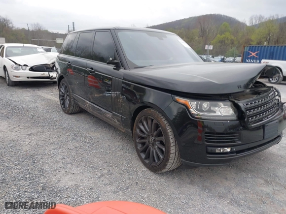 2014 Land Rover Range Rover Supercharged with VIN SALGS2TF3EA159139, listed as a IAAI auction lot 42003850 with 111,322 mi miles. Bid and sale history available at carsss.com. Image 1.