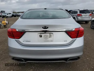 2015 Kia K900 Luxury with VIN KNALW4D45F6022028, listed as a Copart auction lot 45048855 with 81,321 mi miles and Clean Title. Bid and sale history available at carsss.com. Image 6.