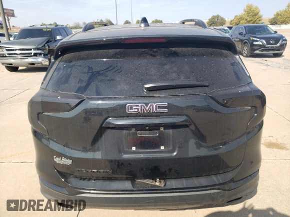 2019 GMC Terrain SLT with VIN 3GKALPEX9KL373476, listed as a Copart auction lot 76734034 with 0 mi miles and Salvage Title. Bid and sale history available at carsss.com. Image 6.