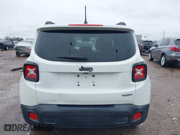 2017 Jeep Renegade Altitude with VIN ZACCJABB7HPF06154, listed as a IAAI auction lot 41441567 with 124,074 mi miles and . Bid and sale history available at DreamBid. Image 16.