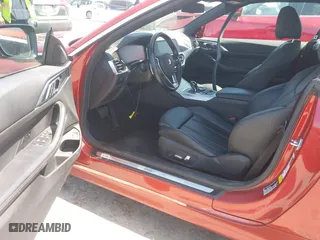 2022 BMW 4 Series 430i with VIN WBA23AT0XNCK07256, listed as a IAAI auction lot 42029209 with 19,238 mi miles. Bid and sale history available at carsss.com. Image 5.