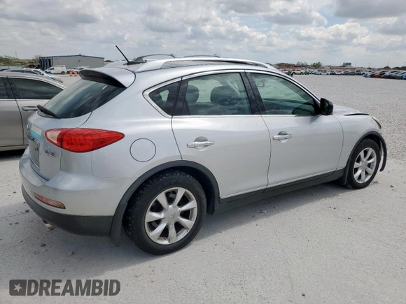 2008 Infiniti EX Journey with VIN JNKAJ09F18M359305, listed as a Copart auction lot 50823165 with 152,595 mi miles and Salvage title. Bid and sale history available at DreamBid. Image 3.