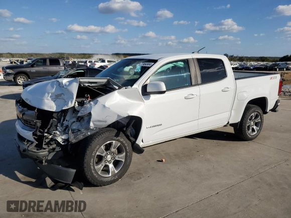 2019 Chevrolet Colorado 2WD Z71 with VIN 1GCGSDEN7K1114966, listed as a Copart auction lot 77464984 with 72,072 mi miles and Salvage Title. Bid and sale history available at carsss.com. Image 1.
