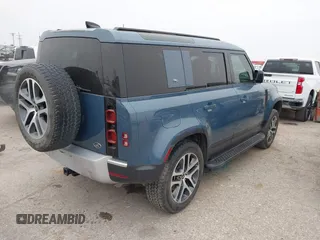 2020 Land Rover Defender HSE z VIN SALE97EU6L2016219, wystawiony jako IAAI lot #41544860 z przebiegiem 50 274 mil mil oraz . Historia ofert i sprzedaży dostępna na DreamBid. Obrazek 4.