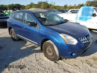 2011 Nissan Rogue SV with VIN JN8AS5MT5BW181827, listed as a Copart auction lot 50210305 with 160,384 mi miles and Salvage Title. Bid and sale history available at carsss.com. Image 4.