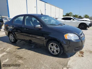 2009 Chevrolet Aveo LS with VIN KL1TD56E79B668243, listed as a Copart auction lot 73984184 with 120,765 mi miles and Non Repairable. Bid and sale history available at carsss.com. Image 4.
