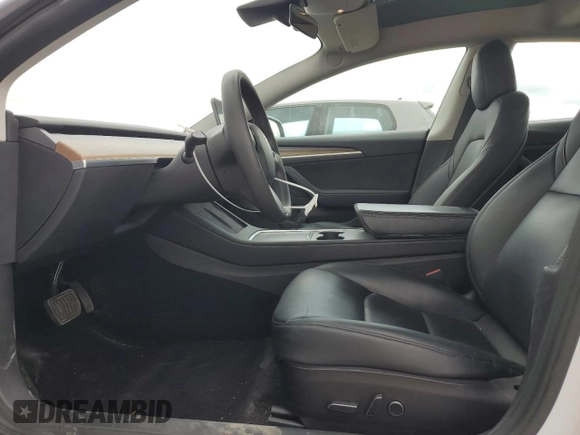 2022 Tesla Model 3 with VIN 5YJ3E1EA4NF207232, listed as a Copart auction lot 54414805 with Not Provided miles and Salvage Title. Bid and sale history available at DreamBid. Image 7.