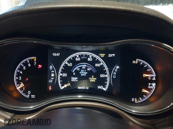 2020 Jeep Grand Cherokee Overland with VIN 1C4RJFCG6LC435298, listed as a IAAI auction lot 41378617 with 58,000 mi miles. Bid and sale history available at carsss.com. Image 7.
