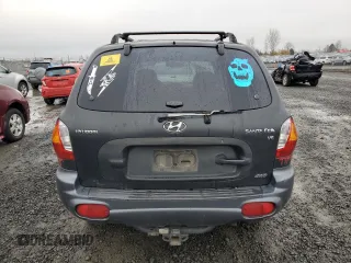 2002 Hyundai Santa Fe GLS with VIN KM8SC73D62U238546, listed as a Copart auction lot 83797674 with 169,183 mi miles and Salvage Title. Bid and sale history available at carsss.com. Image 6.