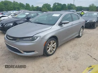 2015 Chrysler 200 Limited with VIN 1C3CCCAB6FN724992, listed as a IAAI auction lot 42051813 with 280,060 mi miles. Bid and sale history available at carsss.com. Image 2.