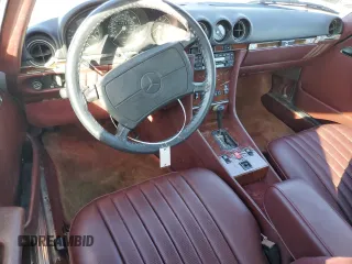 1987 Mercedes-Benz 560 SL with VIN WDBBA48D0HA067593, listed as a Copart auction lot 46535045 with 72,204 mi miles and Clean Title. Bid and sale history available at DreamBid. Image 8.