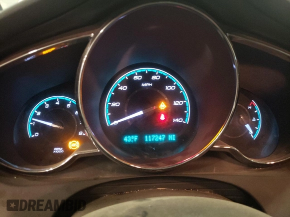 2011 Chevrolet Malibu LTZ with VIN 1G1ZE5E72BF337256, listed as a Copart auction lot 52183105 with 117,247 mi miles and Salvage Title. Bid and sale history available at DreamBid. Image 9.