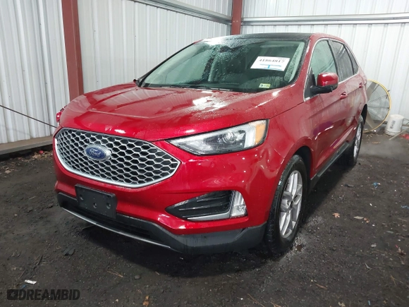 2024 Ford Edge SEL with VIN 2FMPK4J90RBA11973, listed as a IAAI auction lot 41864817 with 13,408 mi miles. Bid and sale history available at carsss.com. Image 17.