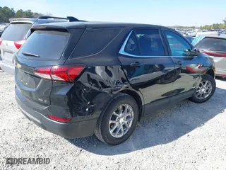 2023 Chevrolet Equinox LT with VIN 3GNAXUEG1PL189355, listed as a IAAI auction lot 41657646 with 48,695 mi miles. Bid and sale history available at carsss.com. Image 4.