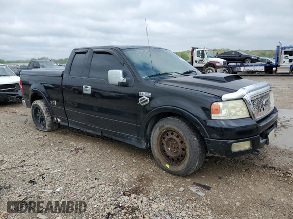 2004 Ford F-150 XLT with VIN 1FTPX14574NB96033, listed as a Copart auction lot 54714585 with 193,202 mi miles and Salvage title. Bid and sale history available at DreamBid. Image 4.