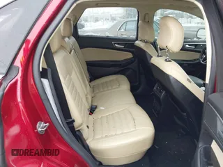 2015 Ford Edge SEL with VIN 2FMTK4J82FBC08483, listed as a IAAI auction lot 41552998 with 124,720 mi miles. Bid and sale history available at carsss.com. Image 8.