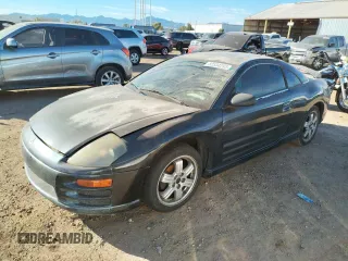 2001 Mitsubishi Eclipse GT with VIN 4A3AC84H51E140492, listed as a Copart auction lot 82534293 with 282,616 mi miles and Clean Title. Bid and sale history available at carsss.com. Image 1.