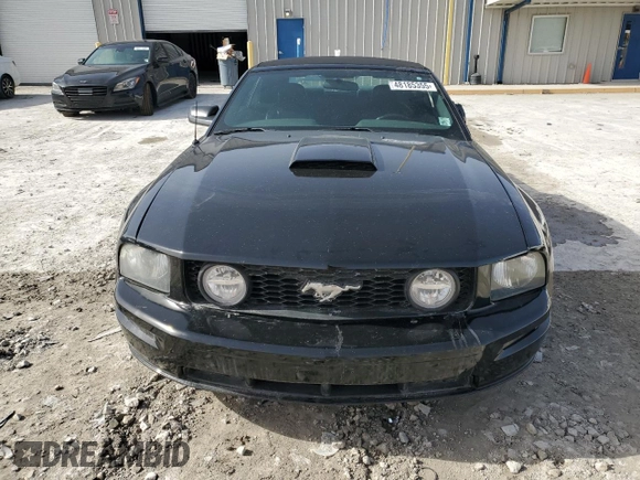 2006 Ford Mustang GT Deluxe with VIN 1ZVFT85H965172583, listed as a Copart auction lot 48185355 with 191,338 mi miles and Salvage Title. Bid and sale history available at carsss.com. Image 5.