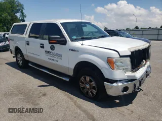 2012 Ford F-150 XL with VIN 1FTFW1EF6CFC69052, listed as a Copart auction lot 55739865 with 280,247 mi miles and Salvage title. Bid and sale history available at DreamBid. Image 4.