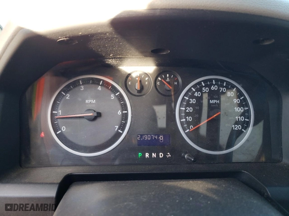 2010 Dodge Ram 1500 ST with VIN 1D7RB1GP8AS203580, listed as a Copart auction lot 87037234 with 219,074 mi miles and Salvage Title. Bid and sale history available at carsss.com. Image 9.