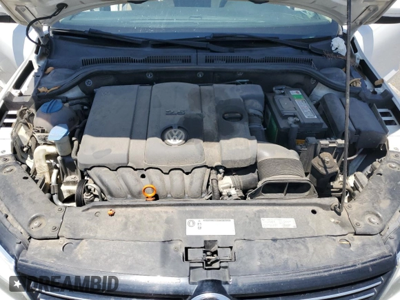 2012 Volkswagen Jetta SEL with VIN 3VWLP7AJ5CM424796, listed as a Copart auction lot 62376005 with 173,505 mi miles and Salvage title. Bid and sale history available at DreamBid. Image 11.