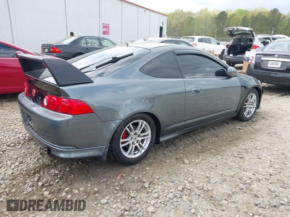 2006 Acura RSX with VIN JH4DC54816S007475, listed as a IAAI auction lot 41960639 with 230,939 mi miles. Bid and sale history available at carsss.com. Image 4.