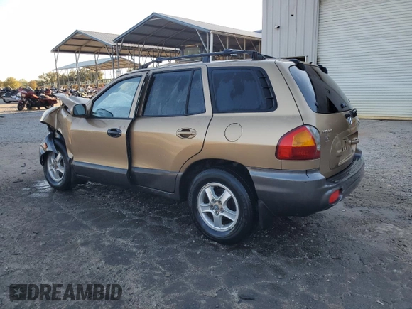 2002 Hyundai Santa Fe GLS with VIN KM8SC13D42U209396, listed as a Copart auction lot 75453254 with 177,708 mi miles and Salvage Title. Bid and sale history available at carsss.com. Image 2.