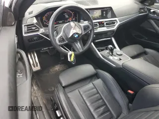 2022 BMW 4 Series 430i with VIN WBA53AP08NCJ06319, listed as a Copart auction lot 50144015 with 17,935 mi miles and Salvage Title. Bid and sale history available at carsss.com. Image 8.
