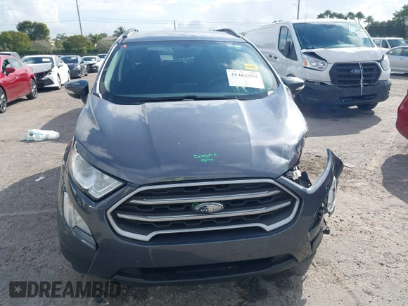 2021 Ford EcoSport SE with VIN MAJ3S2GE4MC444447, listed as a IAAI auction lot 41482594 with 70,881 mi miles and . Bid and sale history available at DreamBid. Image 13.