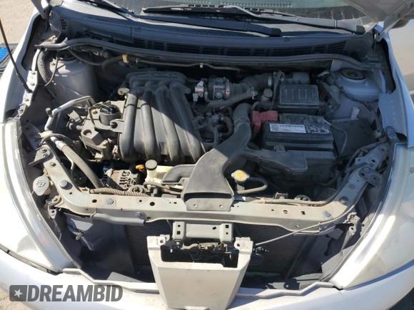 2010 Nissan Versa 1.6 with VIN 3N1CC1AP0AL421780, listed as a Copart auction lot 50660375 with 63,759 mi miles and Salvage Title. Bid and sale history available at carsss.com. Image 13.