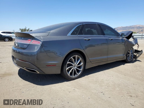 2019 Lincoln MKZ Hybrid Reserve I with VIN 3LN6L5LU6KR605765, listed as a Copart auction lot 64792915 with 46,298 mi miles and Salvage title. Bid and sale history available at DreamBid. Image 3.