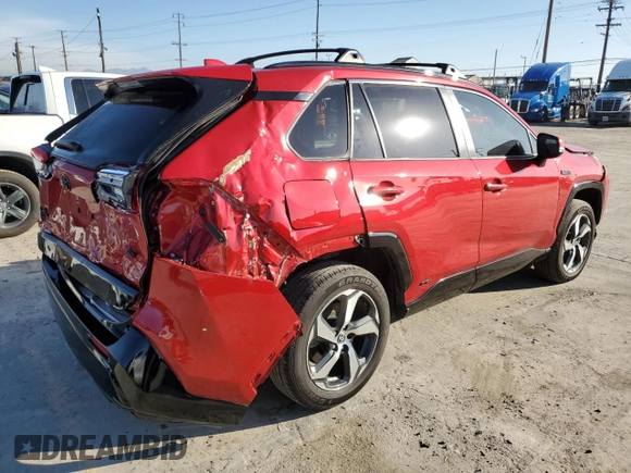 2023 Toyota RAV4 SE with VIN JTMAB3FV4PD114346, listed as a Copart auction lot 45728975 with 15,071 mi miles and Salvage title. Bid and sale history available at DreamBid. Image 3.