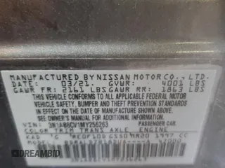 2021 Nissan Sentra SV z VIN 3N1AB8CV1MY256263, wystawiony jako Copart lot #55847445 z przebiegiem 60 037 mil mil oraz Szkoda całkowita • Salvage title. Historia ofert i sprzedaży dostępna na DreamBid. Obrazek 13.