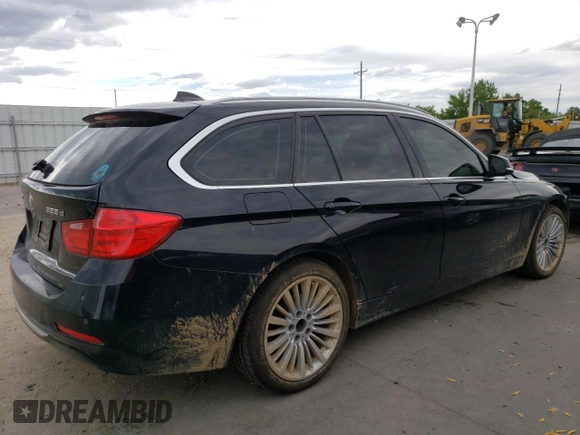 2014 BMW 3 Series 328d xDrive with VIN WBA3K5C58EKT33891, listed as a Copart auction lot 43648005 with 164,297 mi miles and Non repairable. Bid and sale history available at DreamBid. Image 3.