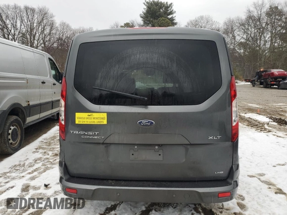 2021 Ford Transit Connect XLT with VIN NM0GE9F28M1497065, listed as a Copart auction lot 47232465 with 64,203 mi miles and Clean title. Bid and sale history available at DreamBid. Image 6.