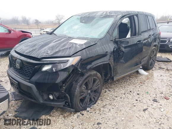 2021 Honda Passport Sport with VIN 5FNYF7H29MB000120, listed as a IAAI auction lot 41129219 with Not provided miles and . Bid and sale history available at DreamBid. Image 2.